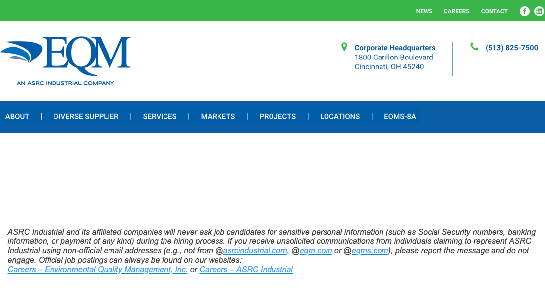 Environmental Quality Management, Inc.