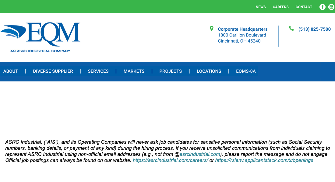 Environmental Quality Management, Inc.